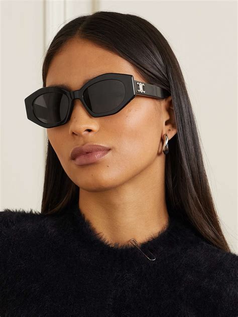 celine triomphe cat eye sunglasses